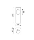 Placa Con Pomo EQP203