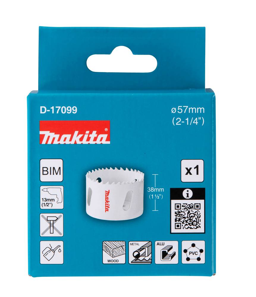 BROCA CORONA BIMETAL 57MM D-17099