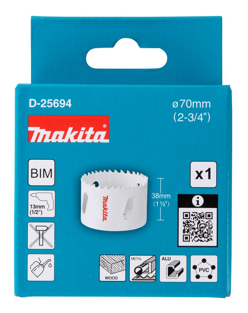 BROCA CORONA BIMETAL 70MM D-25694