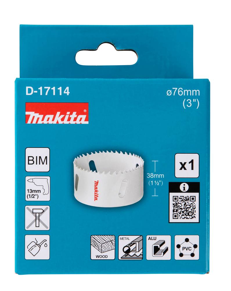 BROCA CORONA BIMETAL 76MM D-17114