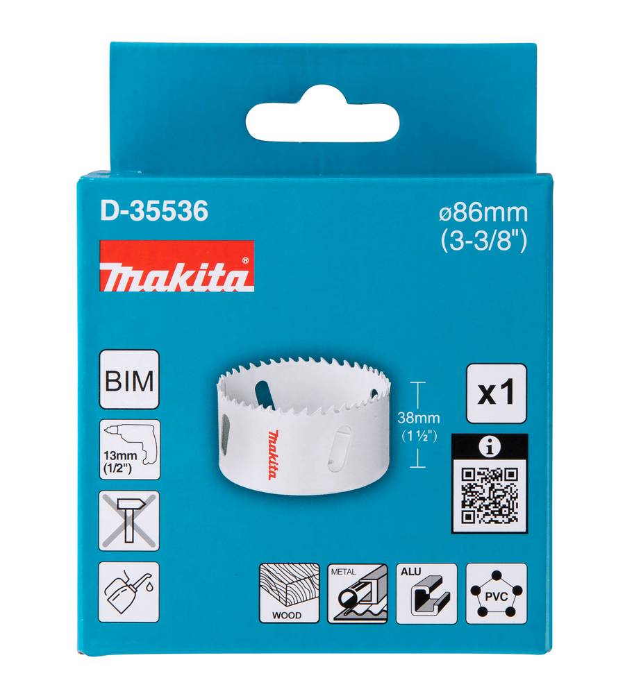 BROCA CORONA BIMETAL 86MM D-35536