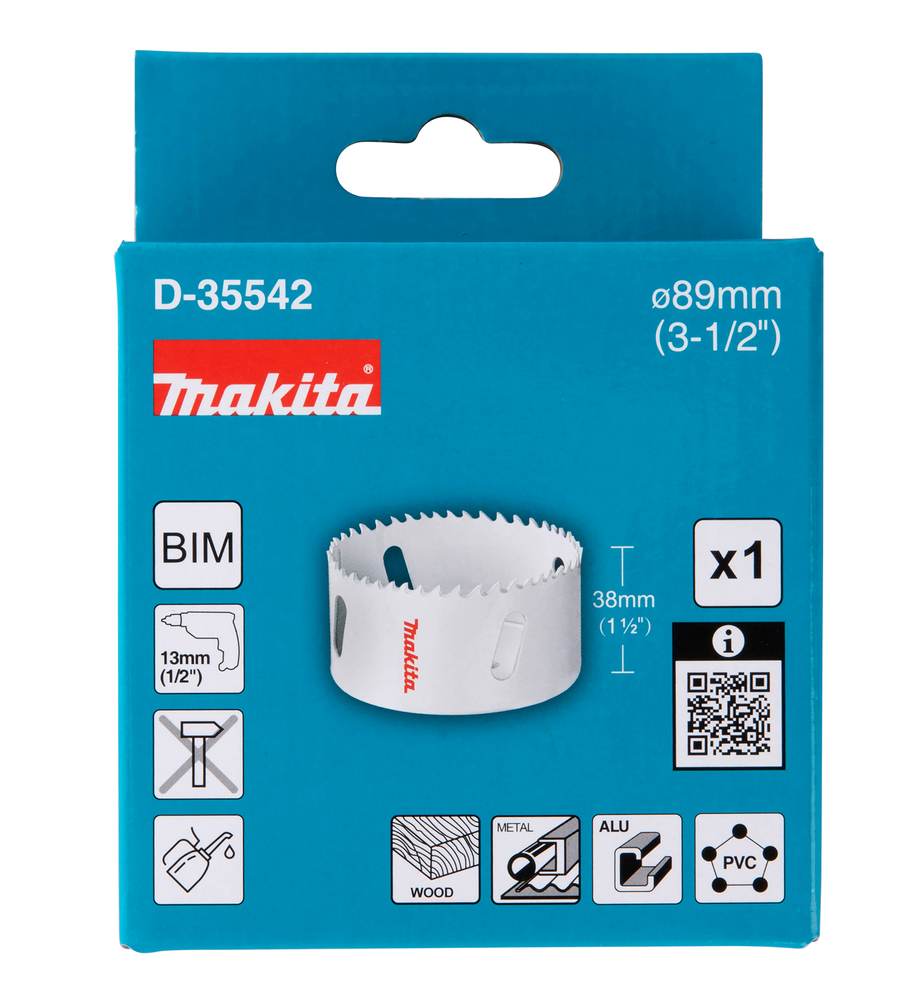 BROCA CORONA BIMETAL 89MM D-35542