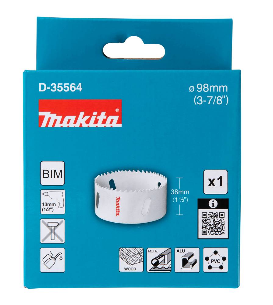BROCA CORONA BIMETAL 98MM D-35564