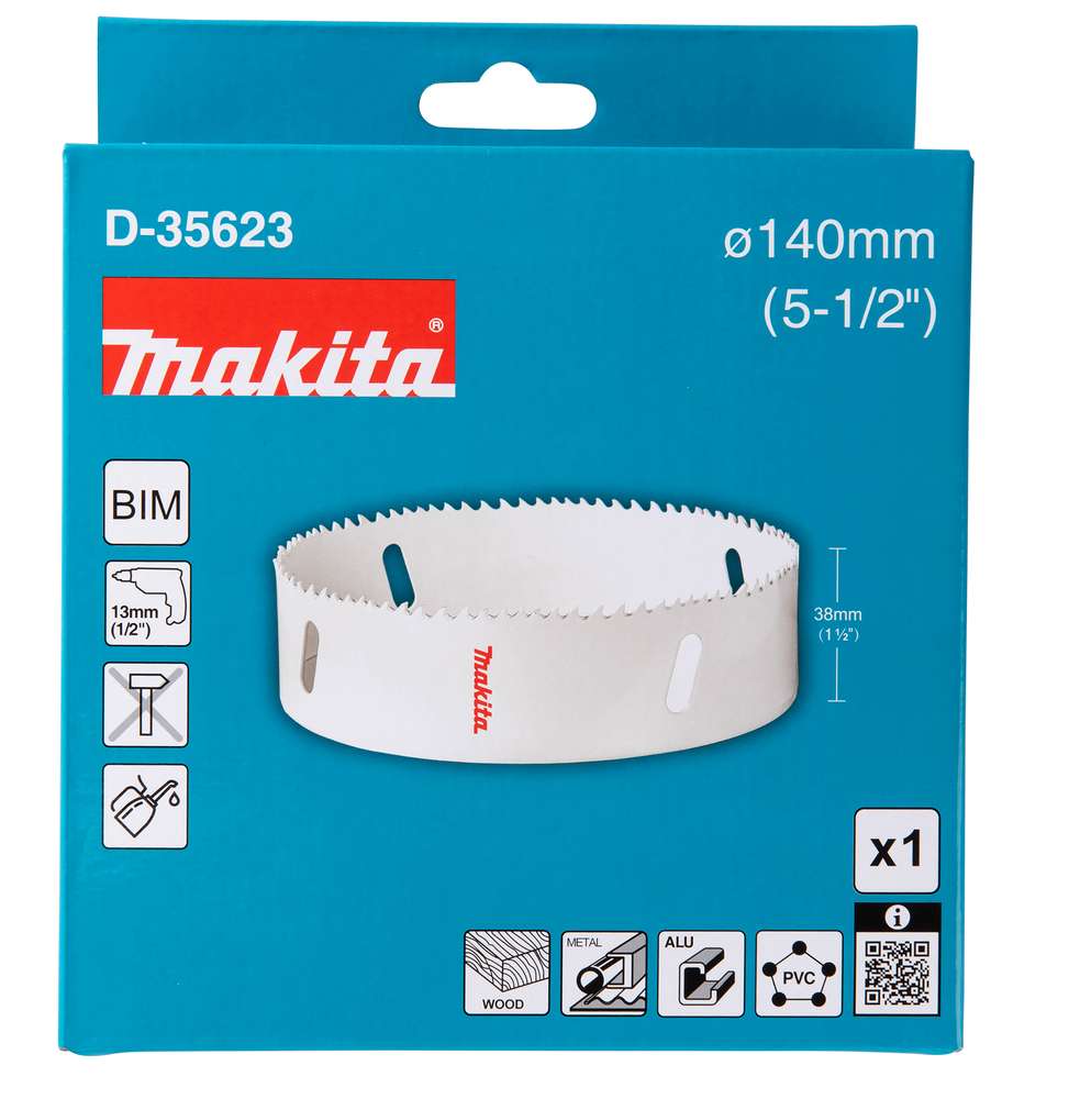 BROCA CORONA BIMETAL 140MM D-35623