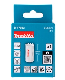 BROCA CORONA BIMETAL 25MM D-17033